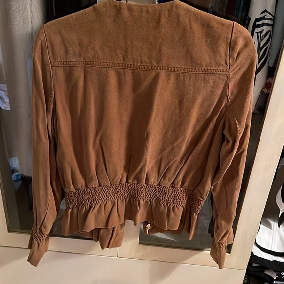 NWT! White House Black Market Smocked Soft Jacket - Picture 6 of 6